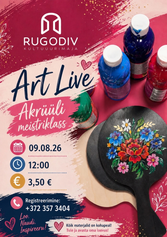 Art Live - Акриловый мастер-класс