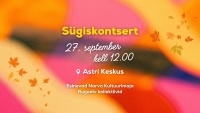 Rugodivi kultuurimaja sügiskontsert