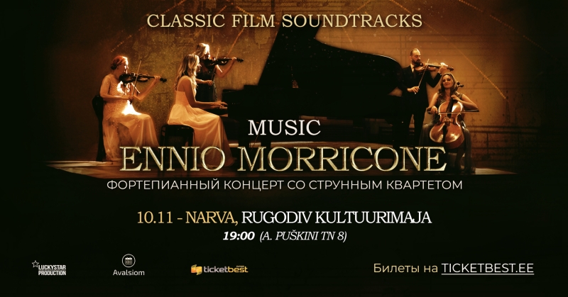 Ennio Morricone muusika klaverile ja keelpillikvartetile