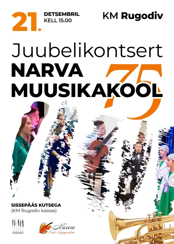 Narva Muusikakool tähistab oma 75. sünnipäeva! 